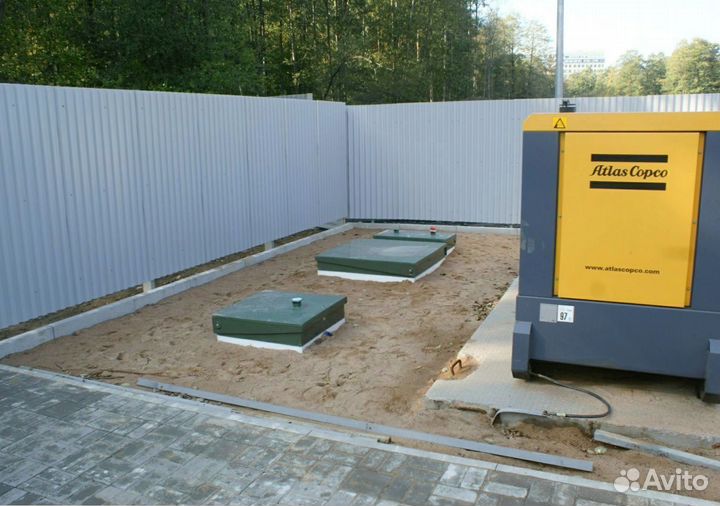 Автономная канализация за 8 часов