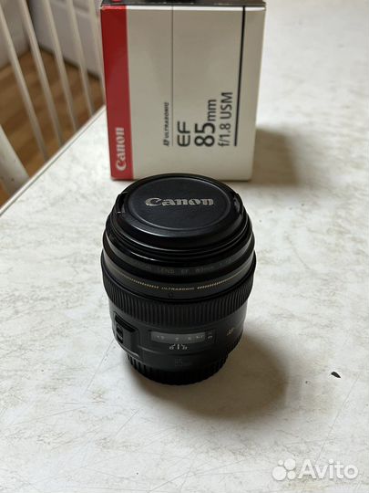 Объектив canon ef 85mm f 1.8 usm