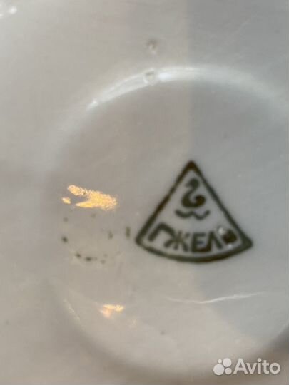 Декоративный самовар Гжель