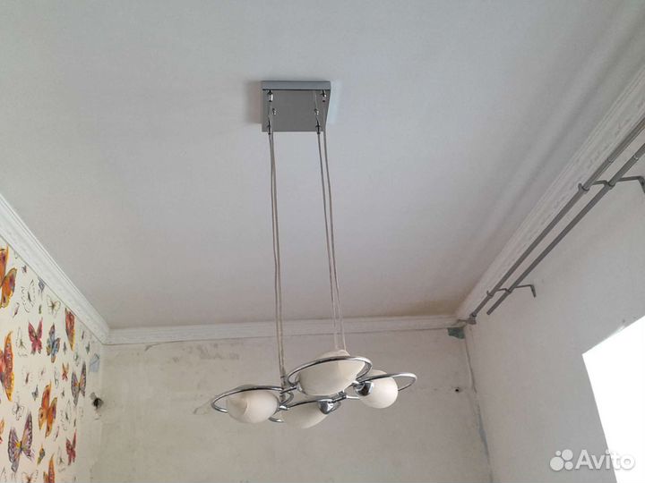 Люстра потолочная бу