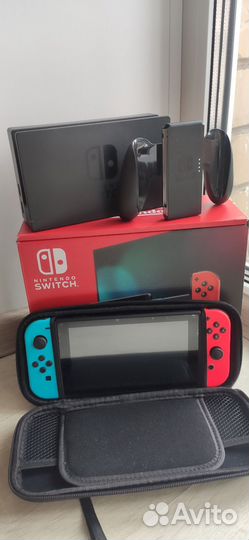 Nintendo Switch Прошитая, 256гб