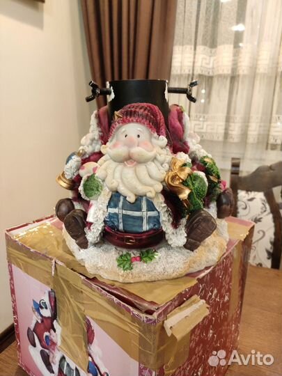 Подставка под ёлку: Дед мороз