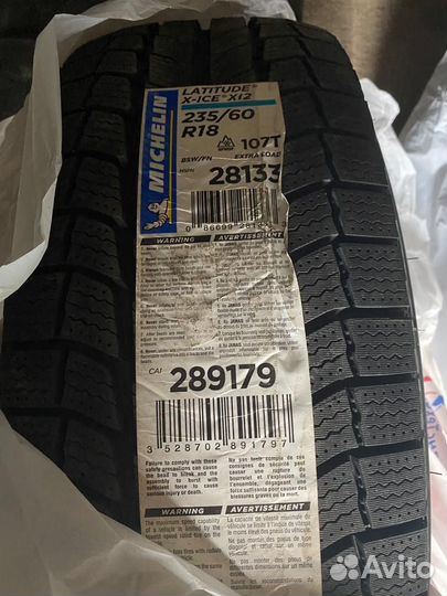 Michelin Latitude X-Ice XI2 235/60 R18 107T
