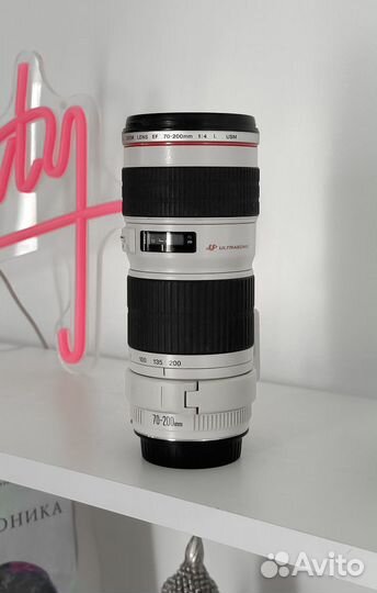 Объектив Canon ef 70 200mm f 4l is usm (полный ком