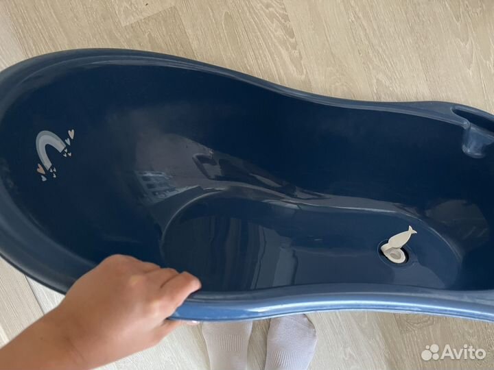 Детская ванночка с горкой