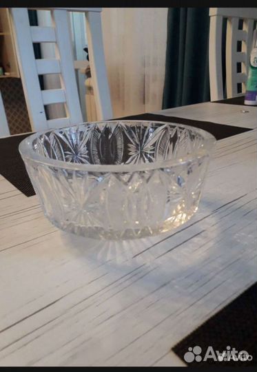 Хрустальная ваза