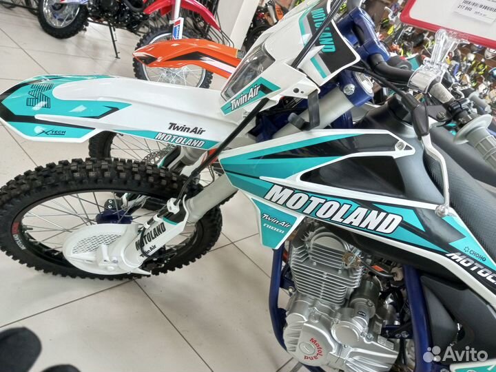 Мотоцикл Кроссовый Motoland X3 250 PRO (172FMM)