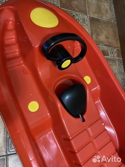 Снегокат Барс с рулем