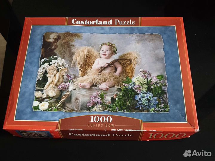 Пазл улыбающийся ангел на 1000 деталей