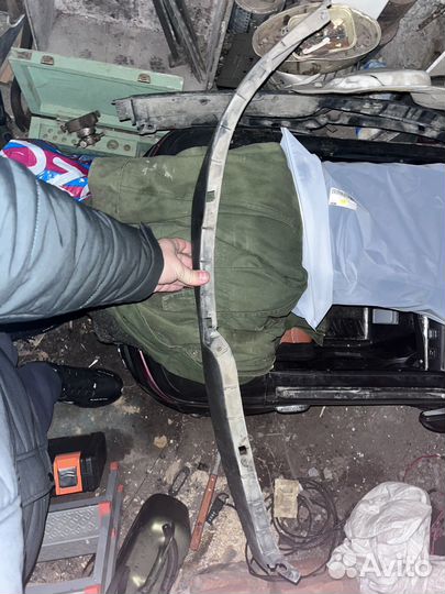 Юбка переднего бампера opel astra h