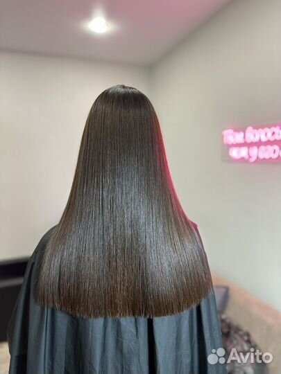 Кератиновое выпрямление и ботокс волос