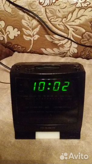 Радио часы будильник