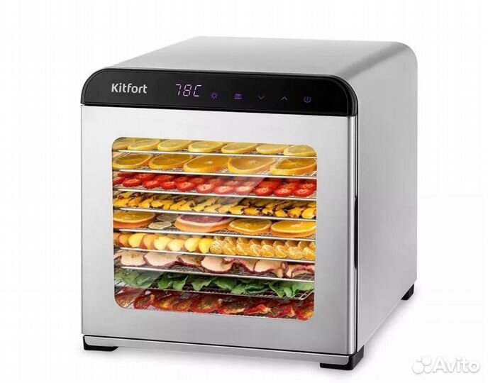 Дегидратор сушилка для овощей,фруктов,грибов новая