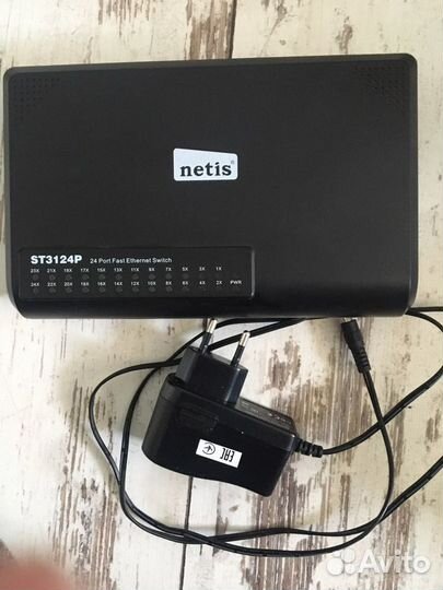 Коммутатор switch netis st3124p