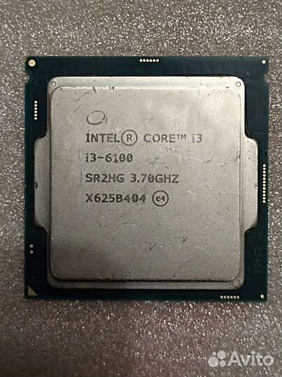 Intel core i3 6100