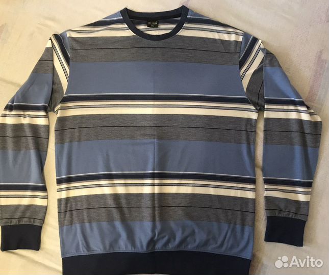 Поло мужское фирмы Alix Tliton с длинным рукавом