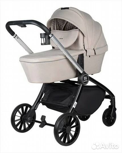 Коляска 2 в 1 эко кожа