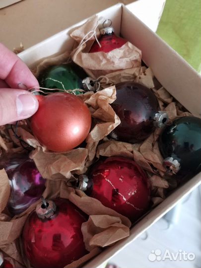 Елочные игрушки ссср