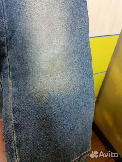 Джинсовый комбинезон