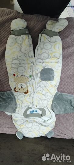 Комбинезон нательный утепленный 62 68