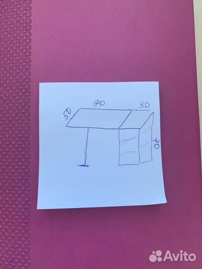 Маникюрный стол складной