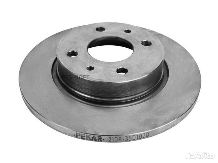 Pekar 21083501070 Диск тормозной передний невентил