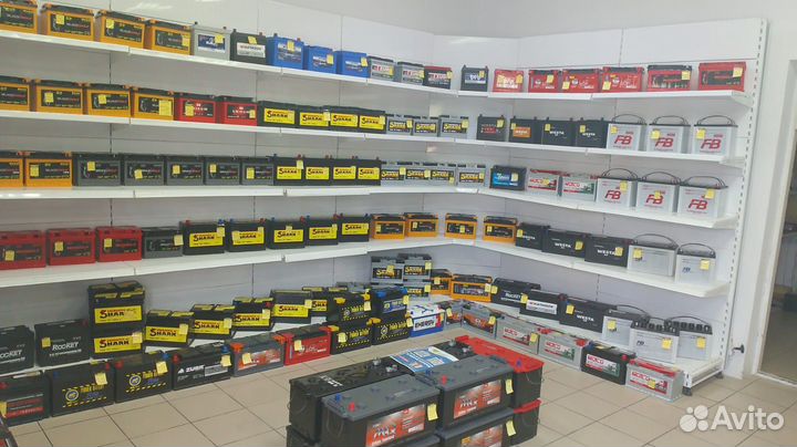 Аккумулятор автомобильный shark кубик