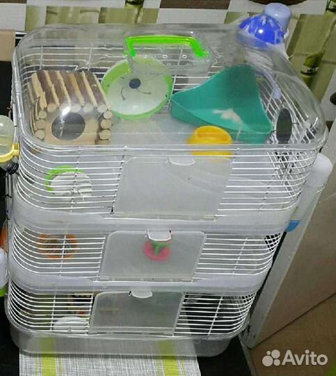 Клетка Petmax 3 этажа