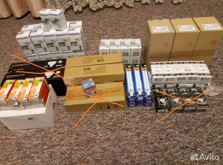 Лампы освещения Германия, Россия, Китай