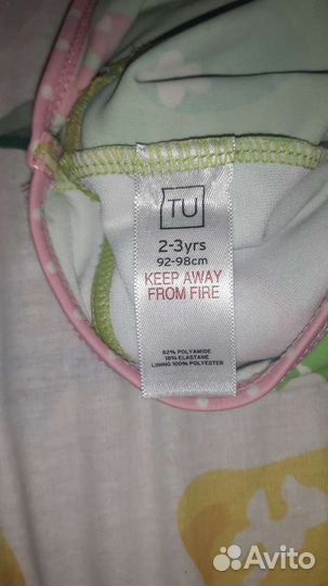 Купальник TU 2-3 года (92-98)