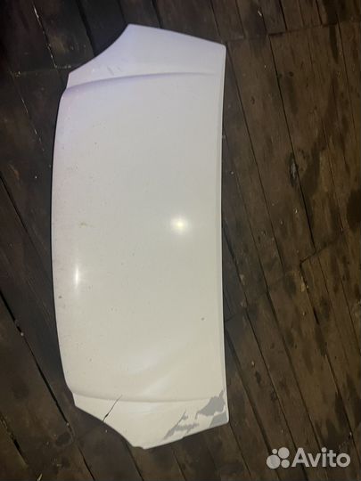 Капот газель пластик