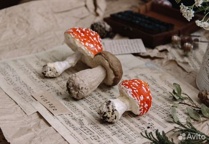 Набор ватных ёлочных игрушек