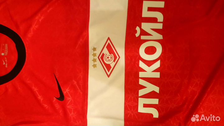 Футболка футбольная игровая nike Спартак Москва