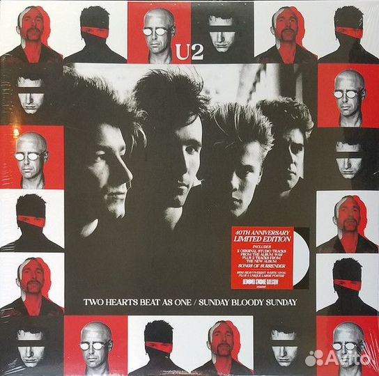 Виниловая пластинка U2 - TWO hearts beat AS ONE