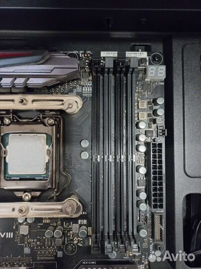 Материнская плата asus maximus viii hero