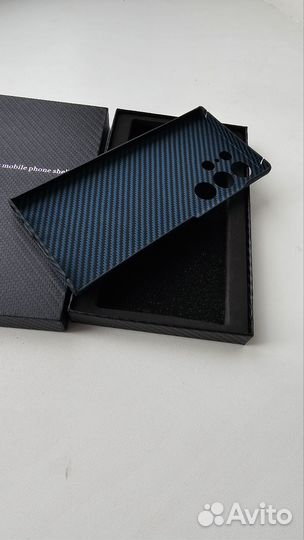 Чехол Samsung s23 Ultra из углеродного волокна