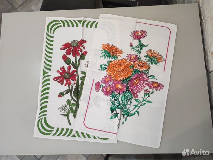 Кухонные полотенца салфетки СССР новые 70х47