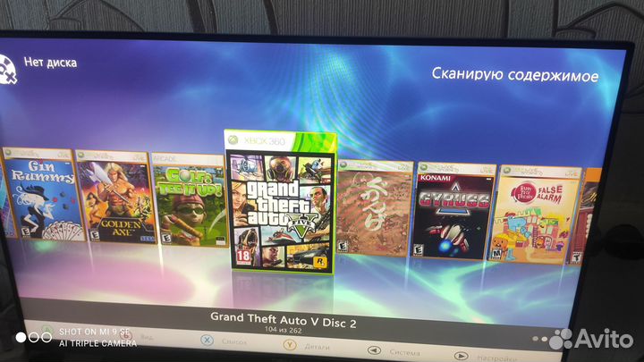 Xbox 360, прошитая freeboot,2 джойстика, 260 игр