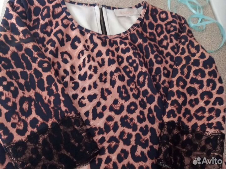 Тигровое платье