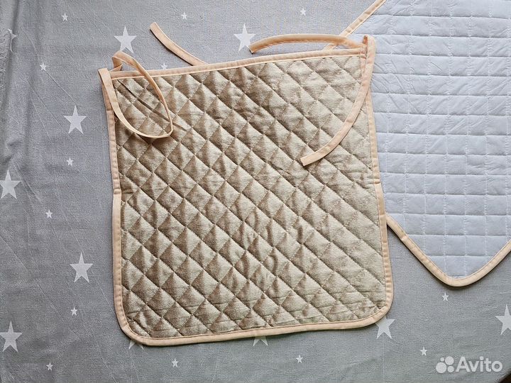 Подушки комплект на стулья 42*42 квадратная