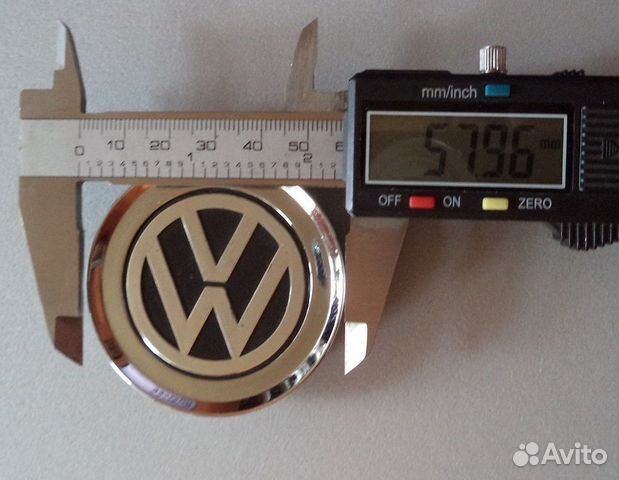 Заглушки колпачки в литой диск VW Volkswagen Д59мм