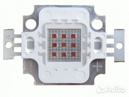 Фито светодиод высокой мощности 6Вт. цвет красный
