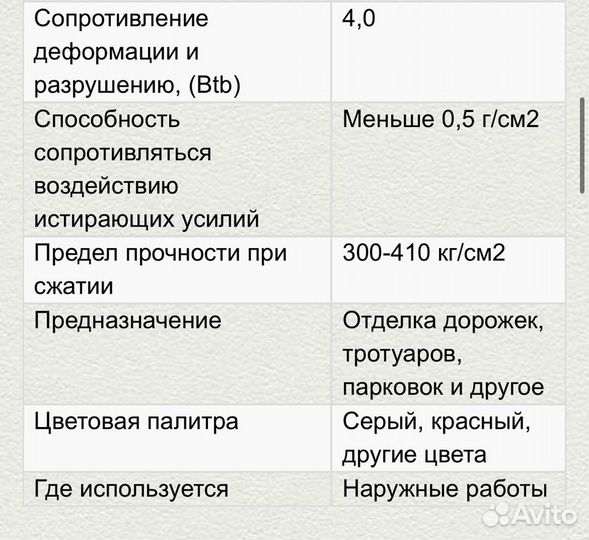 Тротуарная плитка