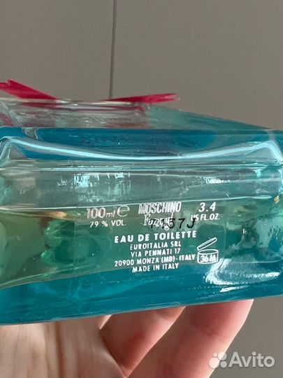 Moschino funny оригинал 100ml духи женские