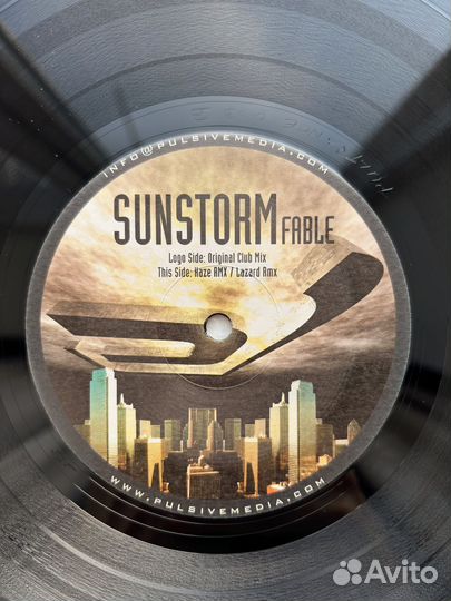 Sunstorm – Fable, Винил