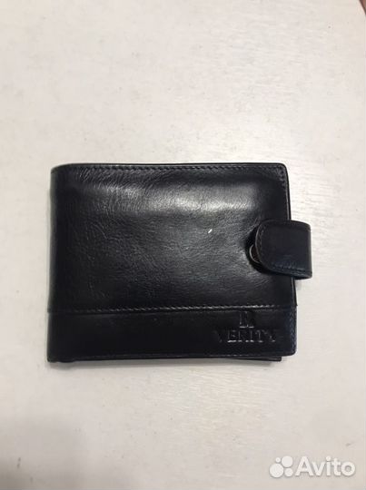 Кошелек мужской кожаный