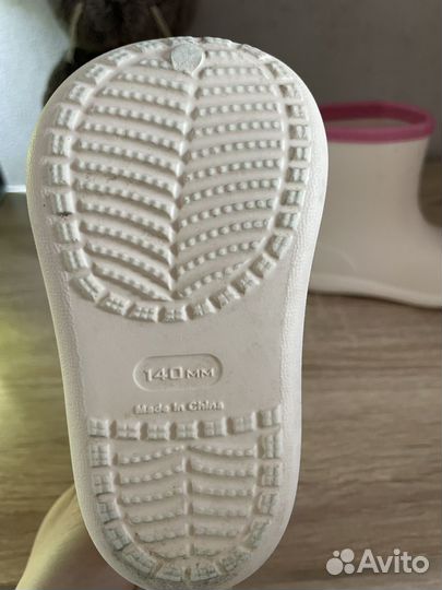 Резиновые сапожки 21 размер