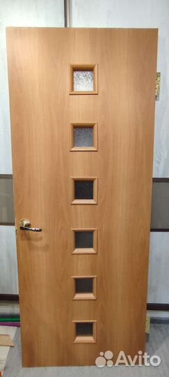 Двери межкомнатные с коробкой 80 б/у