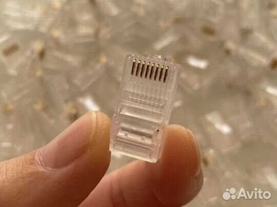 Коннекторы RJ 45 89шт