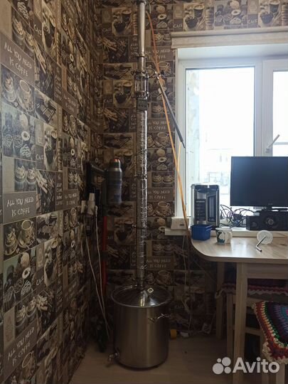 Ректификационная колонна 2 дюйма